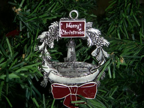 Pewter X-Mas Ornament