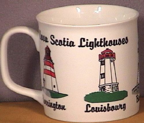 5 Lighthouses of NS Mug
