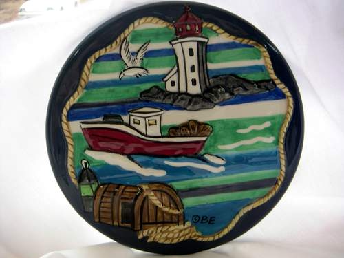 6" Trivet w/Puffy Design