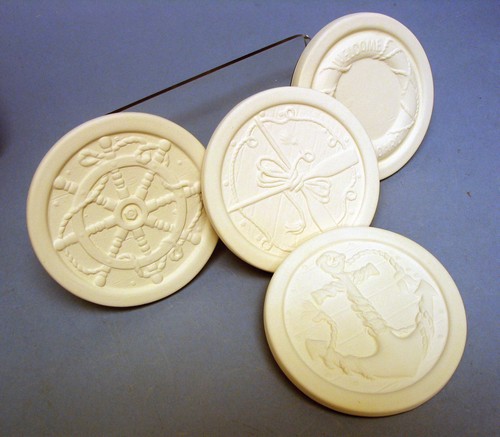 Absorbing Naut. Coasters (4/Set)